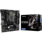 BIOSTAR B760MX2-E DDR4 Slot  M.2 4400Mhz(OC)  1700pin Pcı16x  HDMI+DVI+VGA