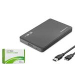 HADRON HDX1752S 2.5 İNC SATA HDD/SSD HARICI DISK KUTUSU USD 3.0 MICRO-B SIYAH
