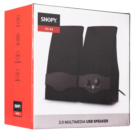 SNOPY SN-84 2.0 SIYAH HOPARLOR