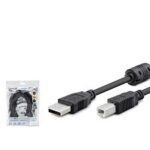 HADRON HDX7507 USB PRINTER KABLO  5 MT SIYAH