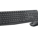 Q LOGITECH MK235 KABLOSUZ KLAVYE MOUSE SET MULTIMEDYA KOYU GRI 920-007925
