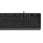 Q A4 TECH F1010 GRI SIYAH KABLOLU MULTIMEDYA USB KLAVYE MOUSE SET