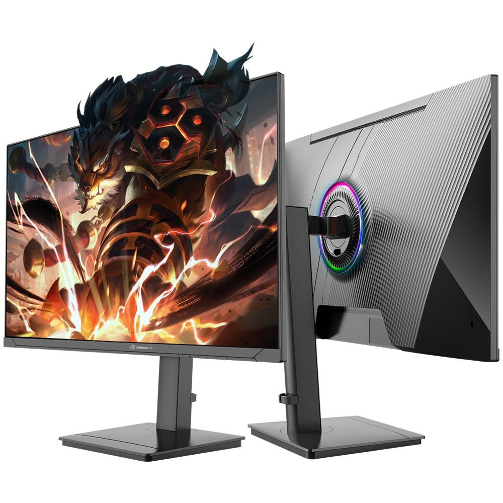 29.0001314-1.jpg 27'' GAMEBOOSTER GB-2719FQHD 180HZ FREESYNC PIVOT IPS GAMING MONITOR HDM+DP 0.5MS - Görsel 1