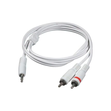3.5mm STEREO TO 2RCA KABLOSU 4794a AUX TOS SES 1.8 METRE SOUND AU