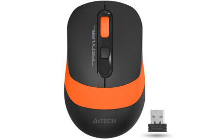 A4 TECH FG10 SIYAH TURUNCU NANO KABLOSUZ OPTİK 2000 DPI MOUSE