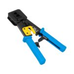 FRISBY FNW-58ECT RJ45-RJ11-RJ12 DELIKLI YENI NESIL KONNEKTOR SIKMA PENSESI MAVI