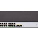 24 PORT H3C S1600V2-26P-HPWR  10/100/1000 370W POE +2SFP YONETILEBILIR SWITCH