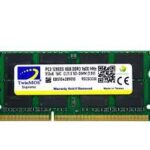 8 GB DDR3 1600 MHZ TwinMOS  CL11  Notebook RAM MDD3L8GB1600N(1.35 Volt)