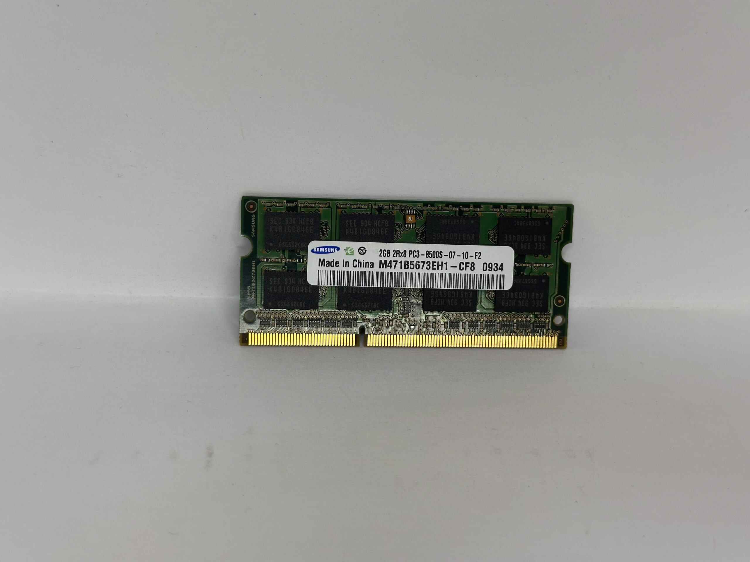IMG_8306 Samsung M471B5673EH1 2GB DDR3 SO-DIMM RAM - Görsel 1