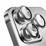 iPhone 15 Pro / 15 Pro Max Grey Kamera Lens Koruyucu