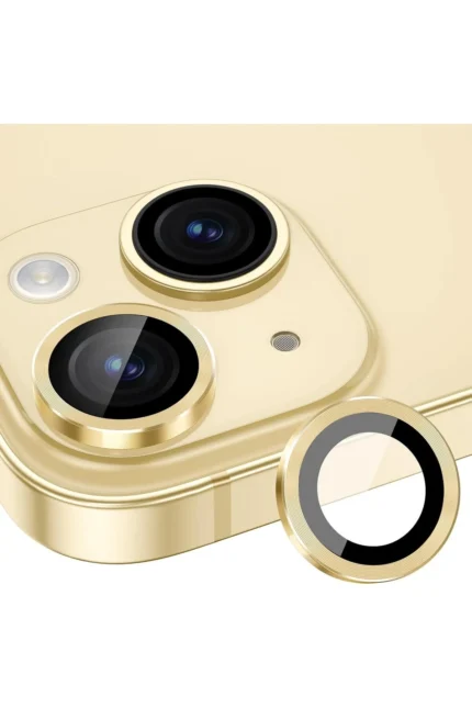 iPhone 14 / 14 Plus Gold Kamera Lens Koruyucu