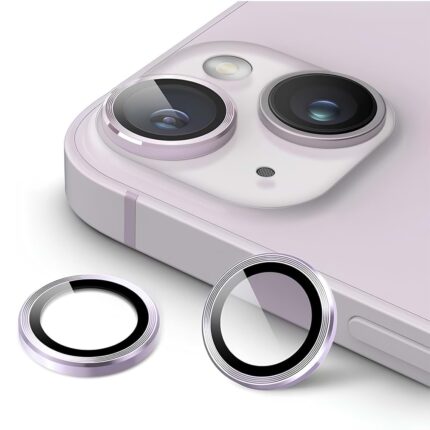 iPhone 14 / 14 Plus Purple Kamera Lens Koruyucu