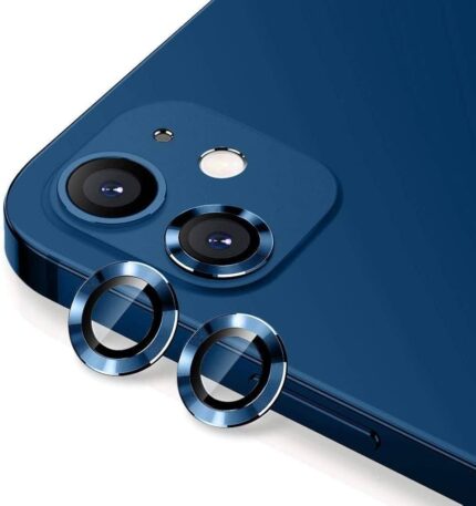 iPhone 11 / 12 / 12 Mini Blue Kamera Lens Koruyucu