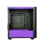 POWER BOOST PB-P2252BP USB 3.0 MESH RING ARGB FAN MIDTOWER ATX SİYAH-MOR KASA (PSU YOK) - Görsel 4